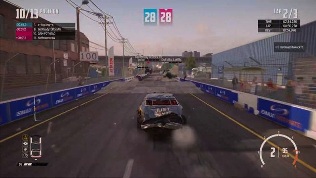 One Rough Race in Wreckfest 4k HRD PS5