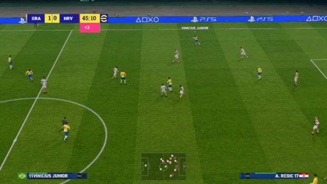 مباراة البرازيل و كرواتيا بيس 17 بتحديث 23 PES 17 Update محاكات لمباراة كأس العالم смотреть онлайн