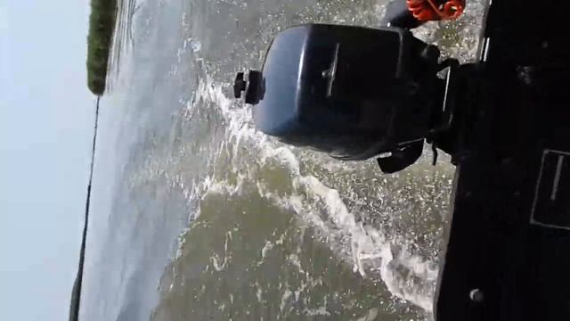 Работа лодочного мотора Parsun 3.6 на лодке ПВХ 2.9м смотреть онлайн