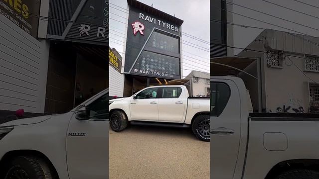 TOYOTA HILUX @ravityres_amritsar #wheels #toyotahilux #modified #showroom #trending #short