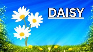 Английский для детей Flowers Name