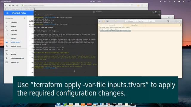 Terraform + Webhookrelay + GCP server for static IP webhook calls смотреть онлайн