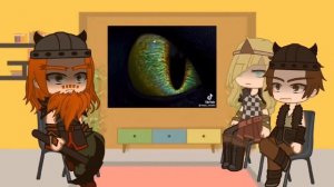 HTTYD REACT TO THE FUTURE|¦|HOW TO TRAIN YOUR DRAGON 1 GACHA REACT|¦|READ DISC