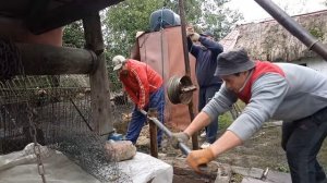 Пробурили скважину желонкой! Показываем подробно и с подсказками, как есть!