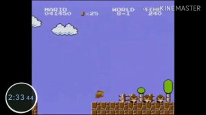 Super mario bros Completed in 4 minute (by play Somewer)