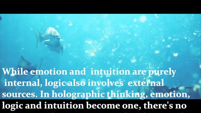 Holographic Thinking