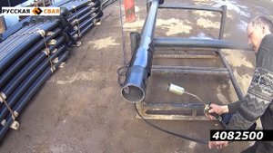 Винтовая свая с термоусадочной трубкой