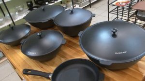 Особенности посуды из чугуна ТМ Kukmara