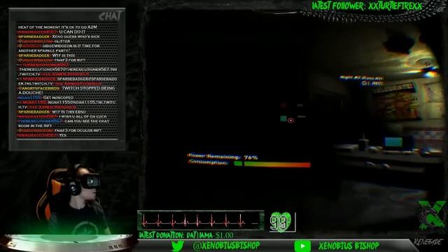 1 Night at Freddy's (Oculus Rift DK2 + Heartrate monitor) смотреть онлайн