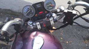 Honda Magna 750 1982 холодный запуск