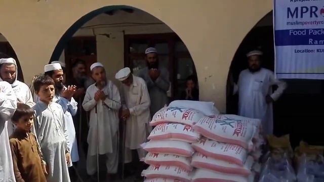 Food Packages Distribution among Blinds in Afghanistan