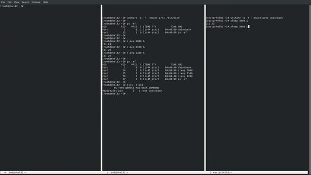 How containers use PID namespaces to provide process isolation смотреть онлайн