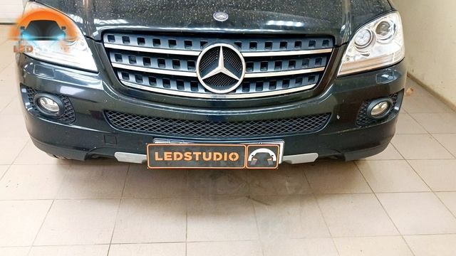 Ремонт и глобальное преображение фар Mercedes ML164