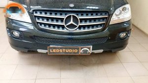 Ремонт и глобальное преображение фар Mercedes ML164