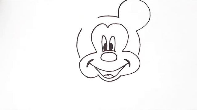 Как нарисовать Мики Мауса смотреть онлайн