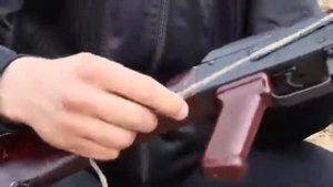 Метод стрельбы автоматическим огнем из охотничьего карабина