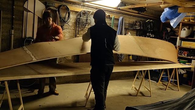 Catamaran build - Day 12 смотреть онлайн