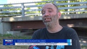 Elmira Officials Clear Out Clemens Center Bridge Encampments
