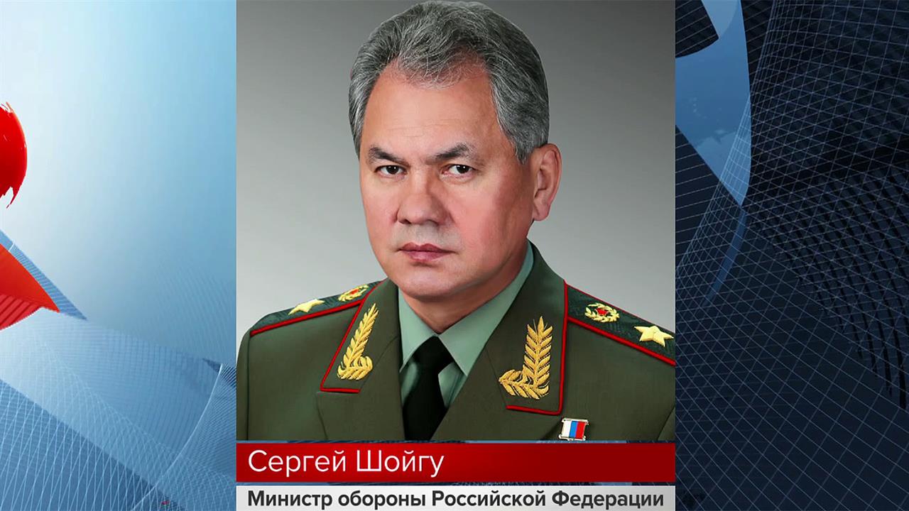 Министр обороны Сергей Шойгу поздравил военнослужащих с наступающим Новым годом
