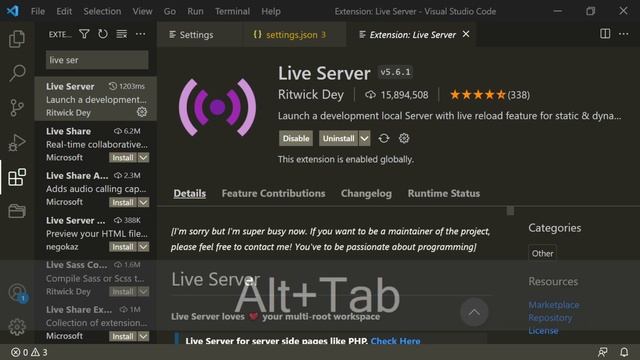 Tutorial PHP Auto Reload Di Visual Studio Code Indonesia смотреть онлайн