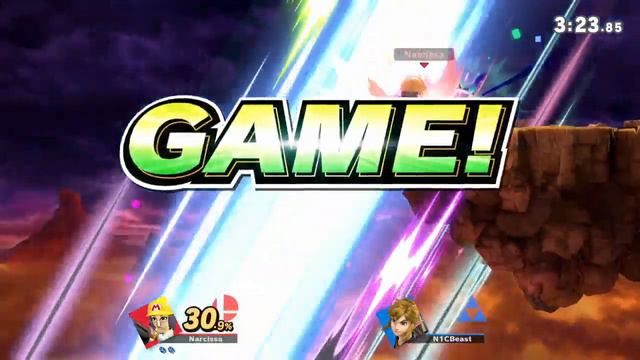 Narcissa (Mii Gunner) vs J1CBeast (Link) смотреть онлайн