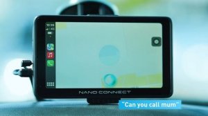 NanoConnect SmartView72 | Wireless Smart Monitor with Dual Channel Dash Camera | NC-722DVR