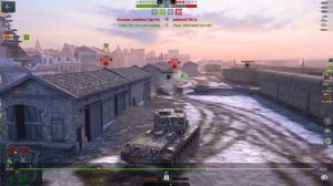 WOT Blitz бой на Мастера на КВ-5