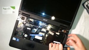 Acer Aspire 5334 disassembly and cleaning fan