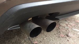 Звук глушителя VW Polo GTI