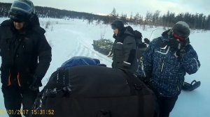 Поездка на бухту Мелковдная на снегоходе BRP Ski-Doo Skandic 900 ace