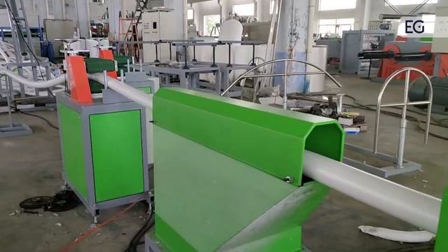 Линия для производства труб из вспененного полиэтилена FS-FPG-105 смотреть онлайн