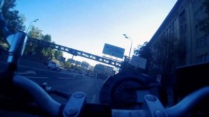 Яуза! Yamaha FZ6-N Yamaha R6 Suzuki GSX-R 600 (GOXTREME) 21.09.14