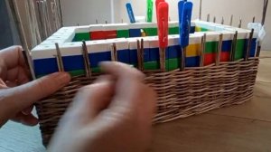 МК. Коробка из обшарпанных бумажных трубочек. Как сделать ровные углы.