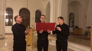 Вокальное трио СПАС - Величит душа моя Господа, "Кавказское",  рук. М. Литвиненко