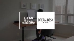 DIY Dream Desk Setup   Clean Modern Wood Design