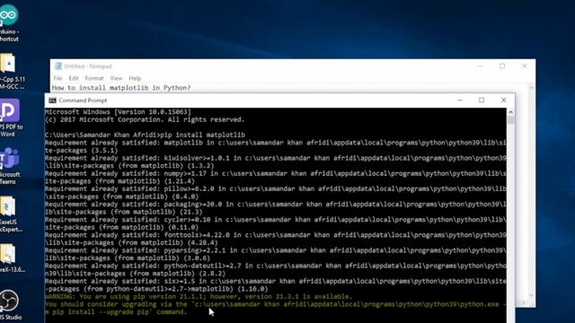 How to install matplotlib in Python? | install matplotlib смотреть онлайн