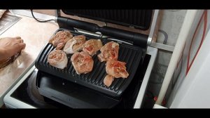 ПЕРВЫЙ РАЗ ГОТОВЛЮ НА Tefal Optigrill XL, индейка на Tefal Optigrill XL
