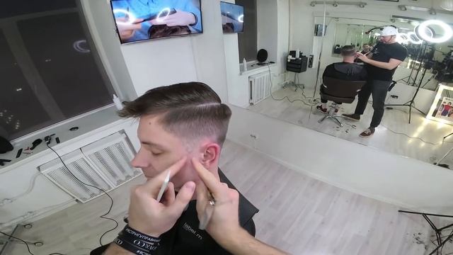 Классическая мужская стрижка урок для парикмахера академия правильной стрижки смотреть онлайн