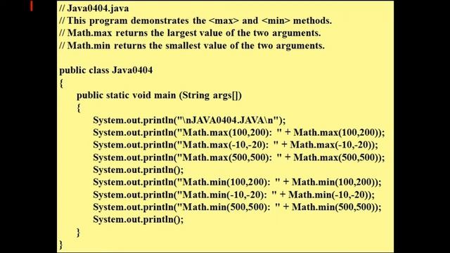 Java Tutorial 7 - Java Math Class Continued