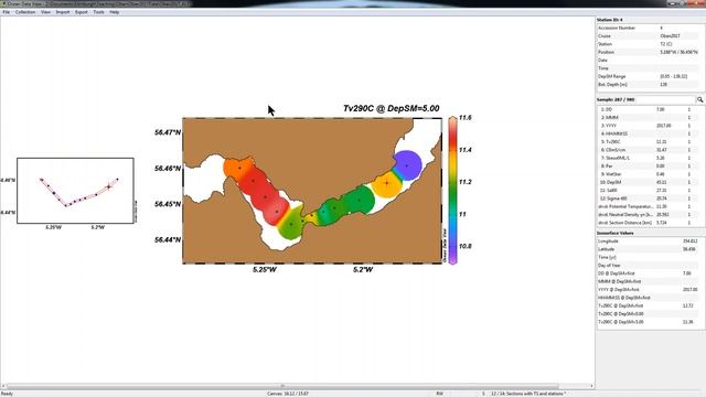 Making Maps of Properties in ODV (Surface Plots) смотреть онлайн