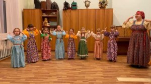 Русские народные «потешки» Детский фольклорный ансамбль «Вербочка» (подготовительная группа)