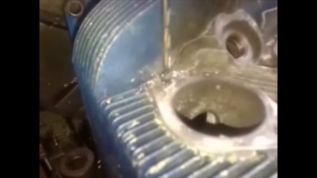 Ремонт цилиндра авиадвигателя самолета Lycoming