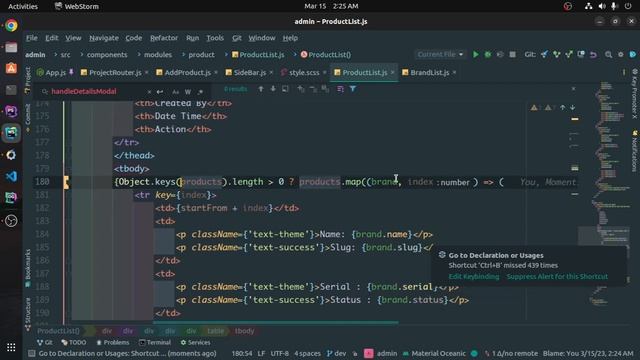 Inventory and POS Management System with Laravel React.js | Product CRUD | Part-24