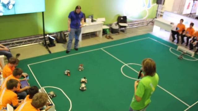 Управляемый футбол роботов смотреть онлайн