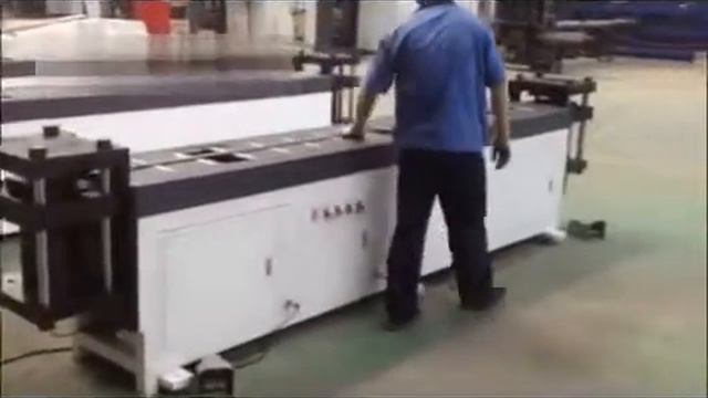 Двухголовочный станок для гибки шин MXB-600 смотреть онлайн