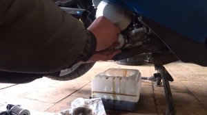 Suzuki Sky Wave 250cc (Burgman) Замена масла / Suzuki Sky Wave 250cc (Burgman) Oil change