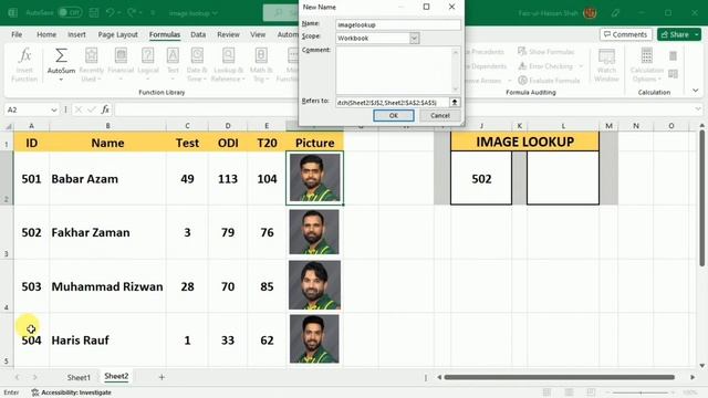 How to Create Image Lookup in Excel with Dropdown List | Excel Tutorial