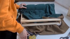 Подлокотники в каретной стяжке. Как сделать подлокотники своими руками