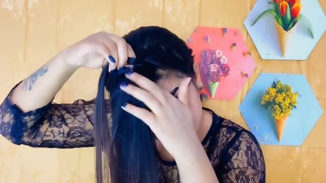 Quick Hairstyles For Big/Broad Forehead | Tips & Tricks to make Big Forehead Look Smaller #Hairstyl смотреть онлайн