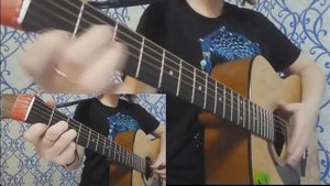 "Русский парень в огне не горит" (кавер, в 2 гитары)